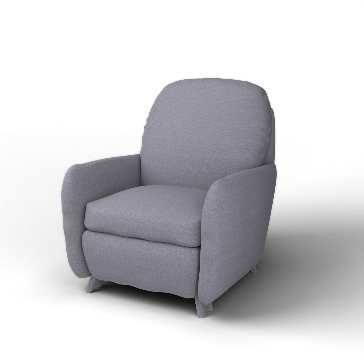 Tweed - Silver Grey