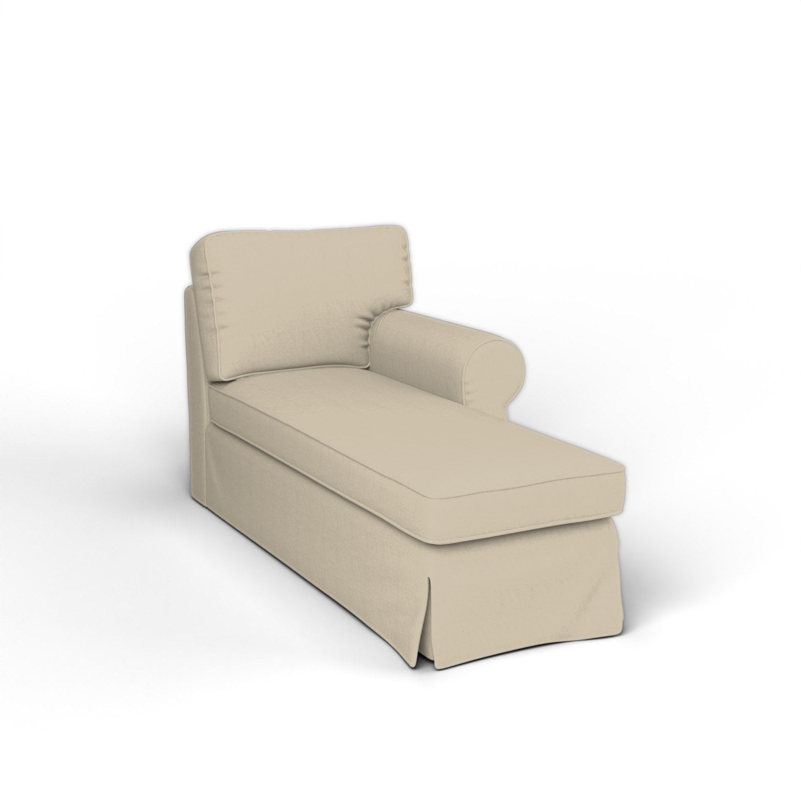 Ektorp Chaise Longue, Left Armrest Cover - made to measure