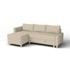 Flybacken 2-Seat Sofa with Chaise, Right Cover - made to measure