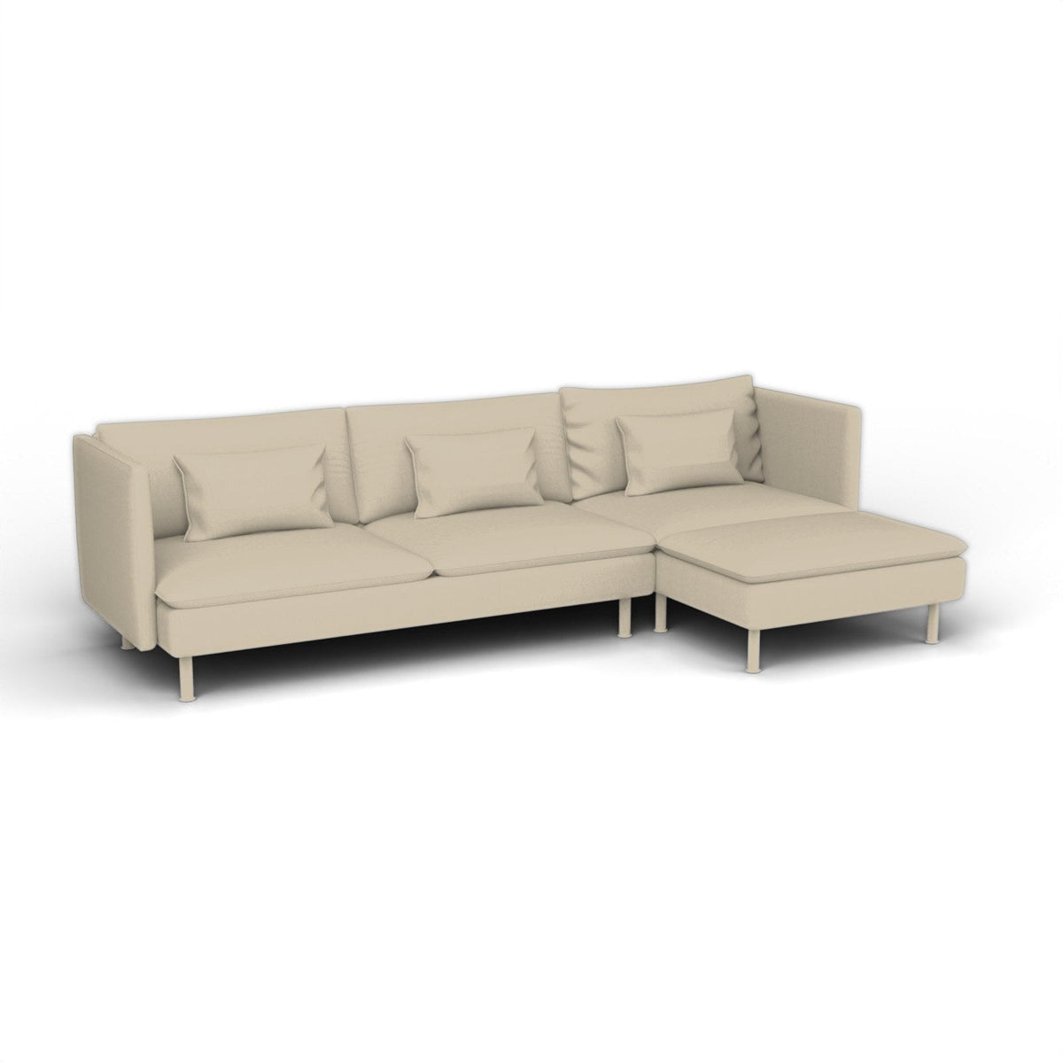 Söderhamn 4-Seat Sofa with Chaise Cover - made to measure