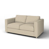Shared - Vimle 2seat Cover in Oatmeal Linen