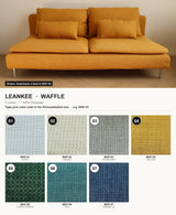 Waffle swatch chart - type your WAF code