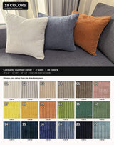 Free gift corduroy cushion cover - pick your COR colour