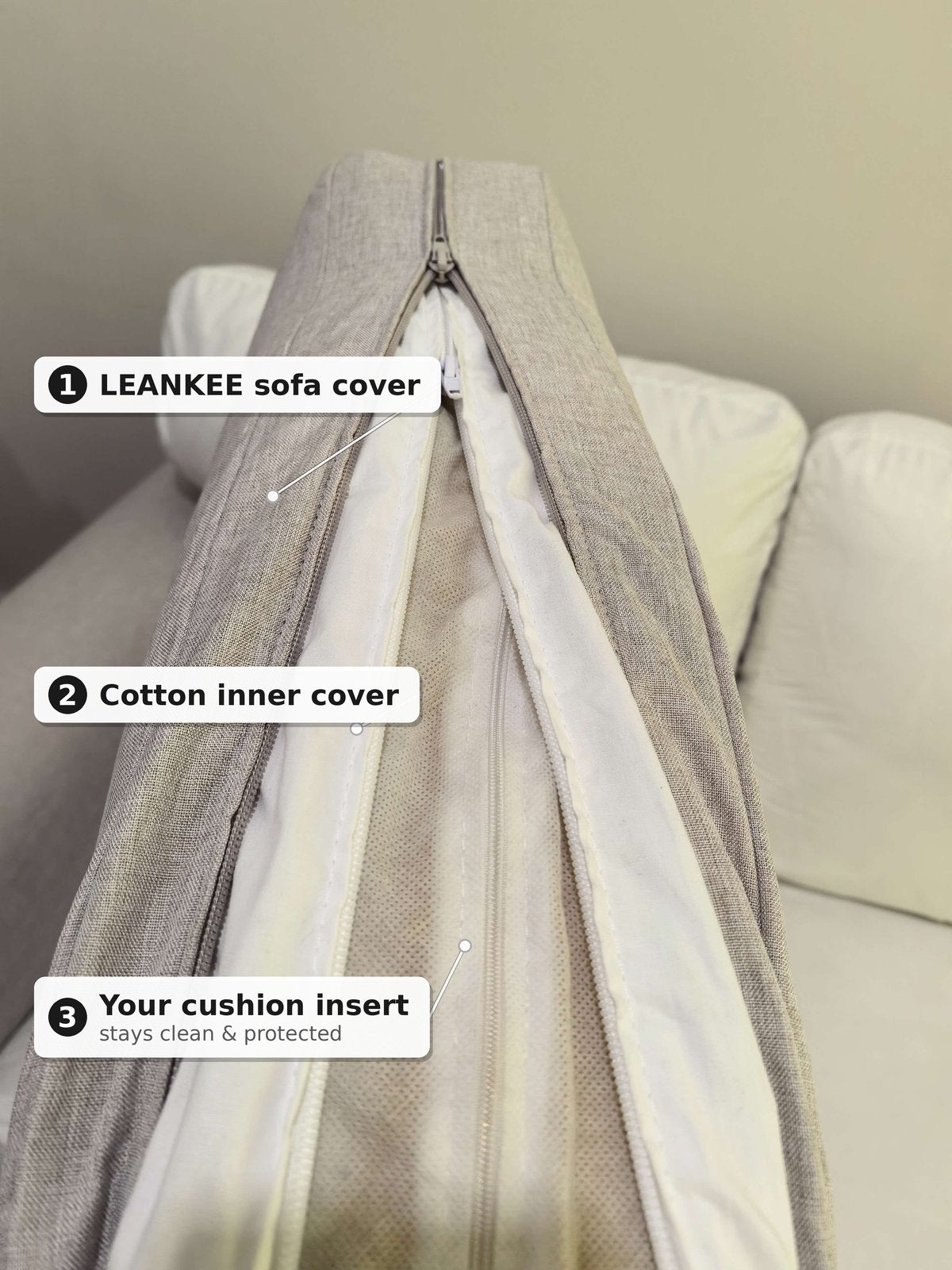 Cotton Inner Cushion Covers