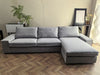 Kivik 3 Seat Chaise Sofa Cover - chaise left - made to measure