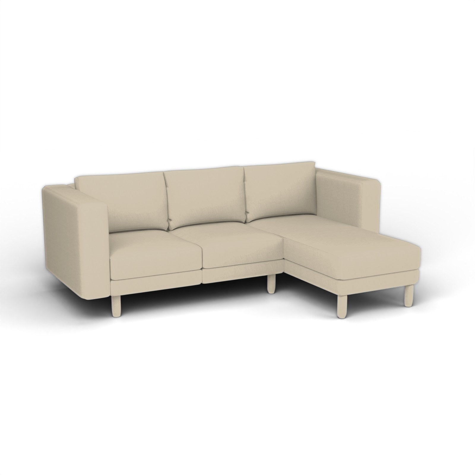 Norsborg 3-Seat Sofa with Chaise, Left Cover - made to measure