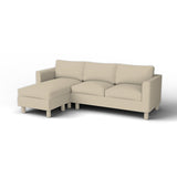 Shared - Parup 3seat Chaise Cover in Oatmeal Linen