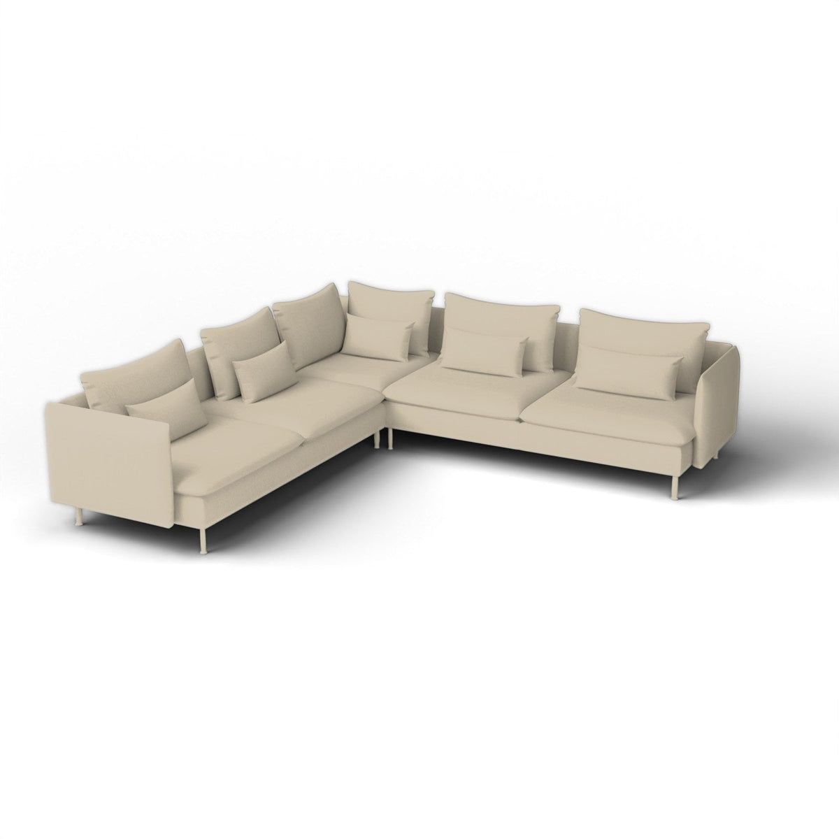 Söderhamn 5-Seat Corner Sofa Cover - made to measure